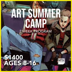 2 Week Summer Art Camp (Ages 8-16)